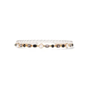 Tru Women's Rhinestone Embellished and Faux Pearl Hair Headband