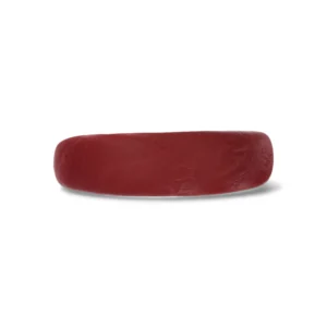 Women's Pleated Puffy Hair Headband, Red